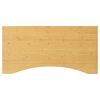 vidaXL kirjutuslaua plaat, 110 x 55 x 2,5 cm, bambus