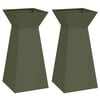 vidaXL Sambaplaneerija 2 tk Oliiv 35 x 35 x 73 cm