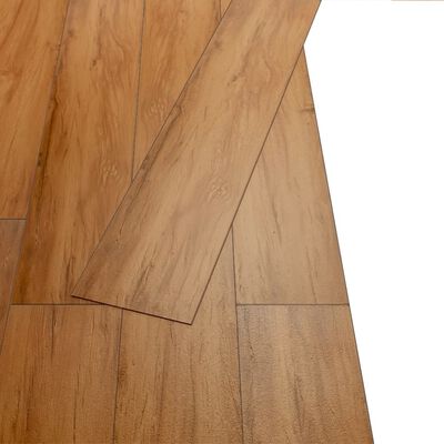 vidaXL iseliimuvad PVC põrandalauad 5,02 m², 2 mm naturaalne jalakas