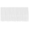 vidaXL Lina Kardin kardinatega Lilled Valge 160 x 500 cm Pol&uuml;ester