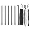 vidaXL Keevitatud Traat Aed Betoonalusega 25 x 0,4 m (L x K)