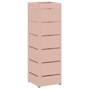 vidaXL Hoidik ja riputustugi Roosa 15,5 x 15,5 x 49 cm Metall