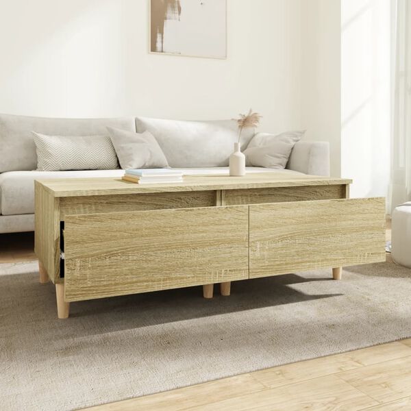 vidaXL lisalauad 2 tk, Sonoma tamm, 50 x 46 x 35 cm, tehispuit