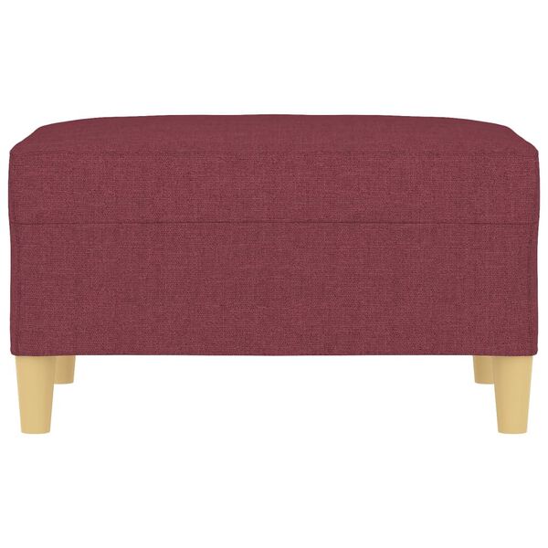 vidaXL jalapink, veinipunane , 70 x 55 x 41 cm, samet