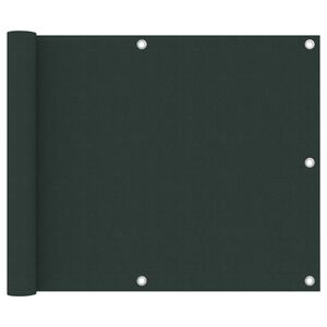 vidaXL r&otilde;dusirm, tumeroheline, 75 x 300 cm, oxford-kangas