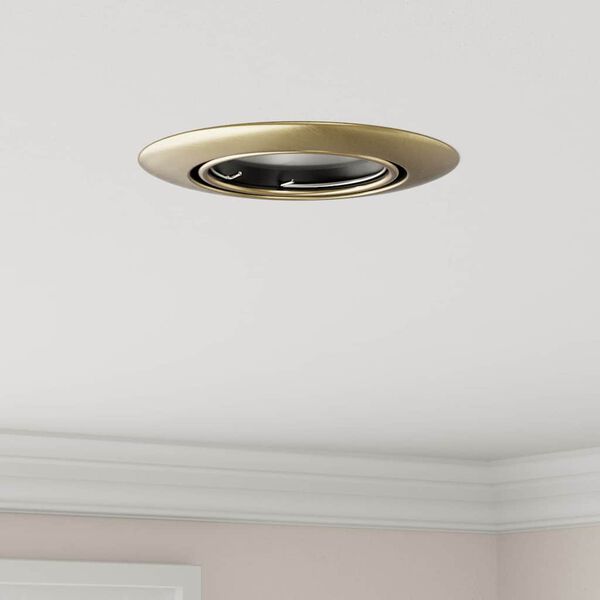 vidaXL Spotivalgus 12 pcs Messing 9 x 9 x 2.5 cm Metall