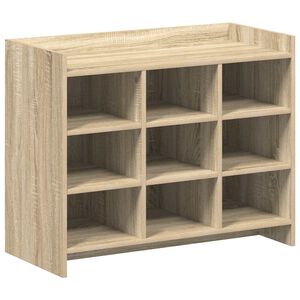 vidaXL Kinga kapp Sonoma tamm 85 x 39,5 x 70 cm Tehispuit