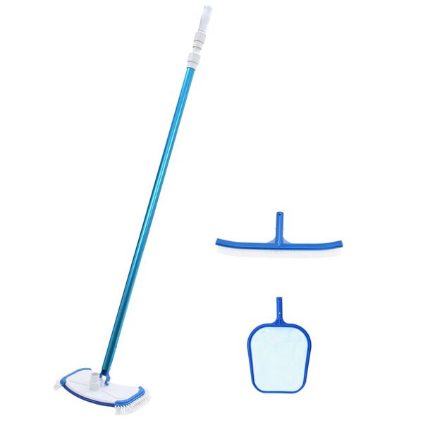 vidaXL 9-osaline basseinihoolduskomplekt