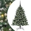 vidaXL Tehisj&otilde;ulupuu Roheline 120 cm PVC, Plastikk ja Teras