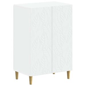 vidaXL Kinga kapp DELFT 59,5 x 39,5 x 90 cm Tehispuit Valge