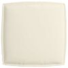 vidaXL Kaubaaluse istmepadi cream 60 x 60 x 12 cm Oxfordi kangas
