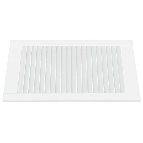 vidaXL kapiuksed, võrega disain 2 tk valge 69x39,4 cm männipuit