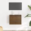 vidaXL seinakapp, meepruun, 45x30x35 cm, m&auml;nnipuit