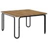 vidaXL Kohvilaud Artisan tamm 100 x 100 x 45 cm Tehispuit