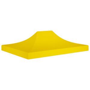 vidaXL peotelgi katus 4,5 x 3 m, kollane, 270 g/m&sup2;