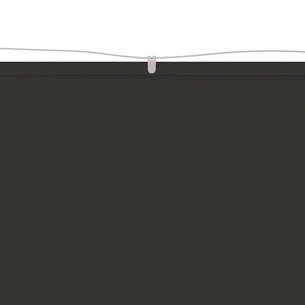 vidaXL vertikaalne varikatus antratsiit 60x600 cm Oxfordi kangas