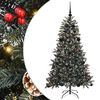 vidaXL Tehisj&otilde;ulupuu Roheline 150 cm PVC, Plastikk ja Teras