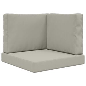vidaXL V&auml;lim&ouml;&ouml;blitugi patja 3 pcs Hall Pol&uuml;ester