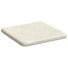 vidaXL Istumispatjad 4 pcs cream 40 x 40 x 3 cm Samet