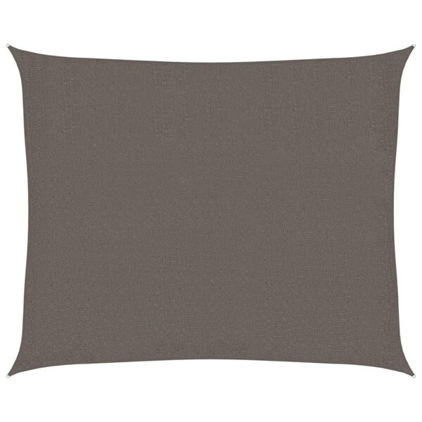 vidaXL p&auml;ikesepuri 160 g/m&sup2; antratsiithall, 2,5 x 3 m HDPE