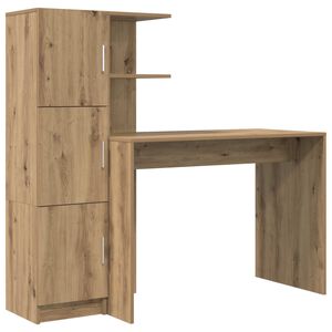 vidaXL Laud K&auml;sit&ouml;&ouml;puu 133.5 x 50 x 124 cm 2 tk