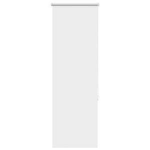 vidaXL Ruloo pimendav valge 40x130 cm Kanga laius 35,7 cm pol&uuml;ester