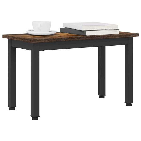 vidaXL Kohvilaud Suitsu tamm 60 x 30 x 36 cm Tehispuit