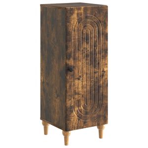 vidaXL K&otilde;ide Suitsutatud tamm 33 x 34,5 x 90 cm Tehispuit