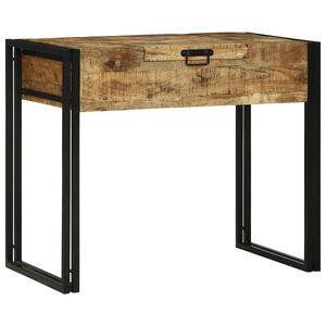 vidaXL Magamistoa meikimislaudade Pruun 90 x 50 x 75 cm Mangopuit