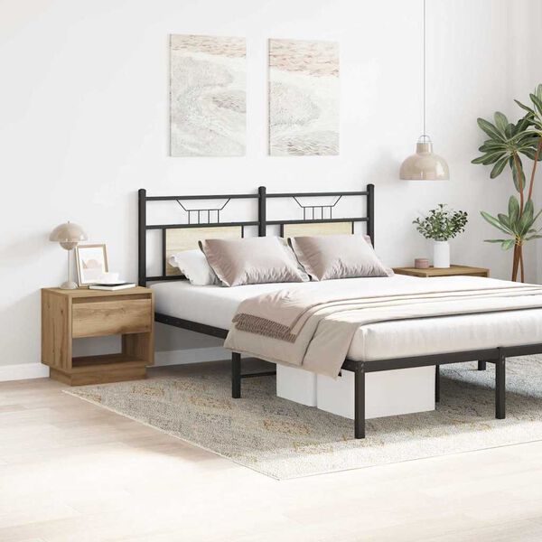 vidaXL &Ouml;&ouml;tuba sahtliga 2 pcs K&auml;sit&ouml;&ouml;puu 45 x 34 x 44 cm Tehispuit