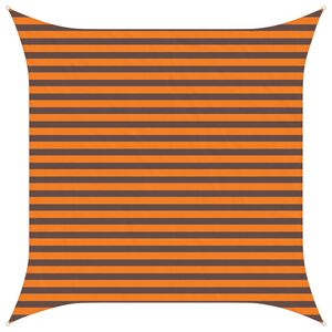vidaXL P&auml;ikesepuri Oranž ja pruun 3 x 3 m 100% pol&uuml;ester Oxford