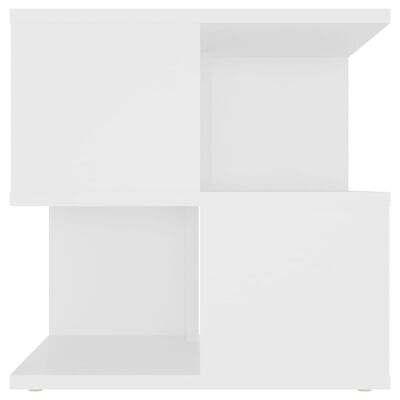 vidaXL lisalaud, valge, 40x40x40 cm, puitlaastplaat