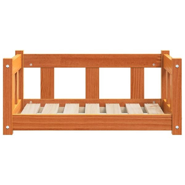 vidaXL Koeravoodi Vahapruun 65,5 x 50,5 x 28 cm Tahke mänd