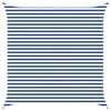 vidaXL P&auml;ikesepuri Sinine ja Valge 4 x 4 m 100% pol&uuml;ester Oxford