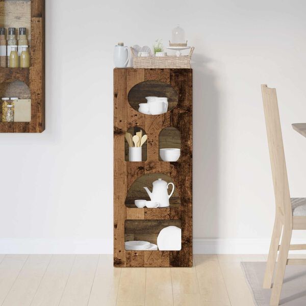 vidaXL K&otilde;ide Vana puit 40 x 35 x 100,5 cm Tehispuit