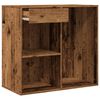 vidaXL kosmeetikakapp Old Wood 80x40x75 cm Engineered Wood