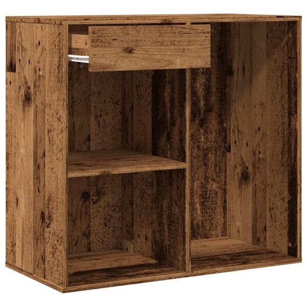 vidaXL kosmeetikakapp Old Wood 80x40x75 cm Engineered Wood