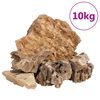 vidaXL dragon kivid, 10 kg, pruun, 5-30 cm