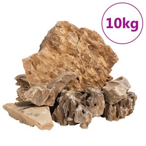 vidaXL dragon kivid, 10 kg, pruun, 5-30 cm