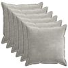 vidaXL Diivanipadi 6 pcs HOUTEN Helehall 70 x 70 cm &Scaron;en&uuml;&uuml;lfabric