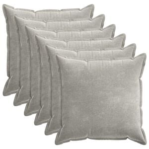 vidaXL Diivanipadi 6 pcs HOUTEN Helehall 70 x 70 cm &Scaron;en&uuml;&uuml;lfabric