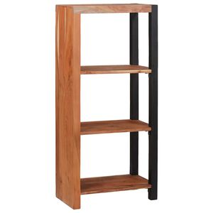 vidaXL Raamatukapp Pruun 50 x 30 x 110 cm Tugev akatsiapuu