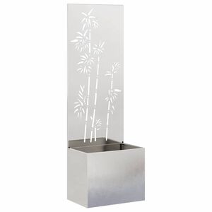 vidaXL Aia privaatsuse kate H&otilde;be 50 x 32 x 150 cm Roostevaba teras