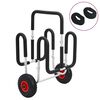 vidaXL SUP K&auml;ru 2 surfilauale, 90 kg, alumiinium