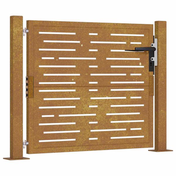 vidaXL aiav&auml;rav 100 x 100 cm corten terasest kandiline disain