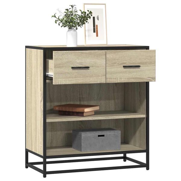 vidaXL puhvetkapp Sonoma tamm 68x35x76 cm Engineered Wood