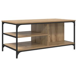 vidaXL Kohvilaud K&auml;sit&ouml;&ouml;puu 100 x 50 x 45 cm Tehispuit