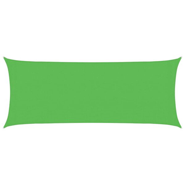 vidaXL päikesepuri 160 g/m² heleroheline 2 x 4,5 m HDPE