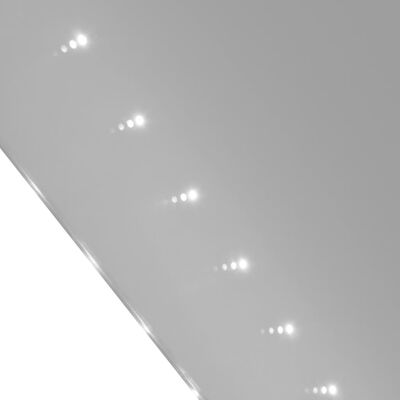 LED tuledega peegel vannituppa 50 x 60 cm