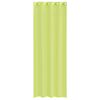 vidaXL Voile kardinad r&otilde;ngastega 2 tk Apple Green 140x260 cm